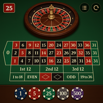 Divaspin - Roulette Table Game - European Roulette